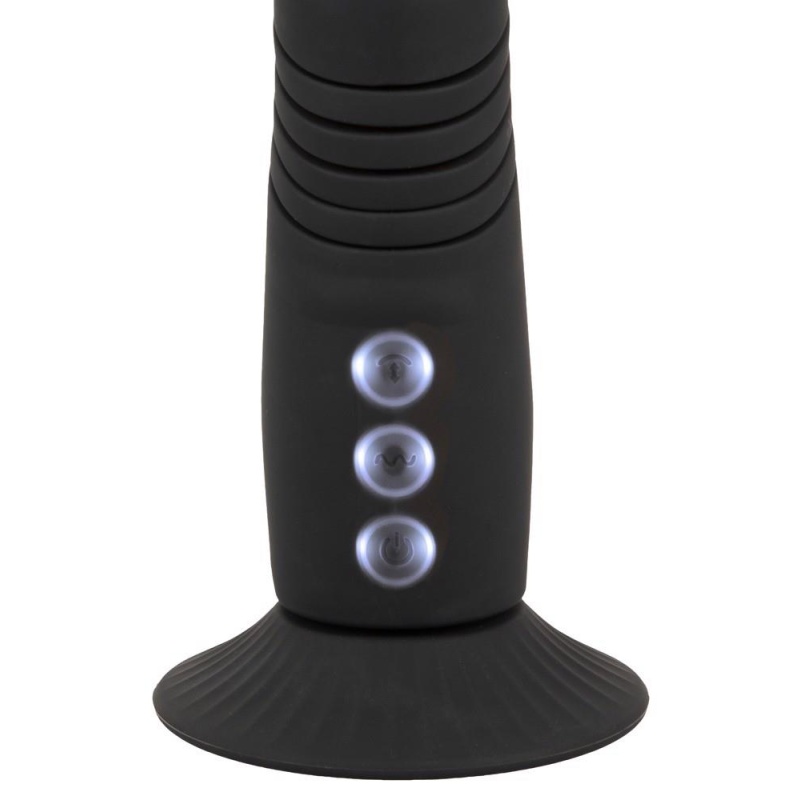 Wibrator G i P-Spot Thrusting Couples Choice - silikonowy, mechanizm thrustingu, średnica 3,7 cm - 8