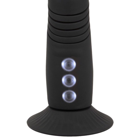 Wibrator G i P-Spot Thrusting Couples Choice - silikonowy, mechanizm thrustingu, średnica 3,7 cm - 8