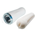 Masturbator White z funkcją wibracji - 7