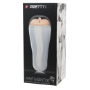 Masturbator White z funkcją wibracji - 10