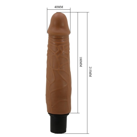 Dildo wibrujące Waldorf Sliding Skin 21,5 cm - 9