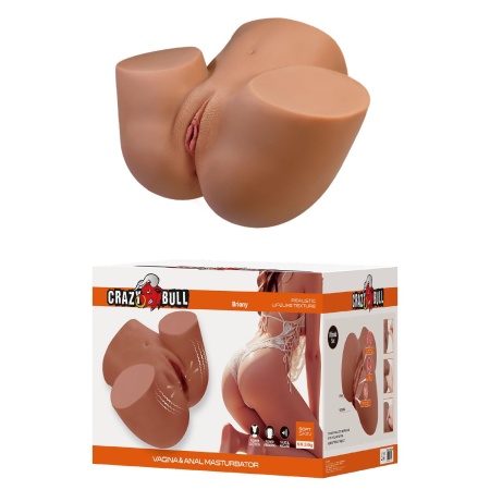 Masturbator Briony z wibracjami i ssaniem 36 x 32 x 19 cm - 1
