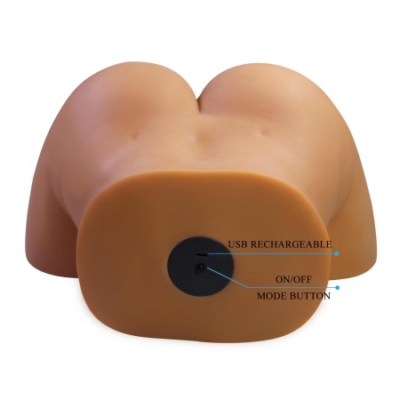 Masturbator Briony z wibracjami i ssaniem 36 x 32 x 19 cm - 7