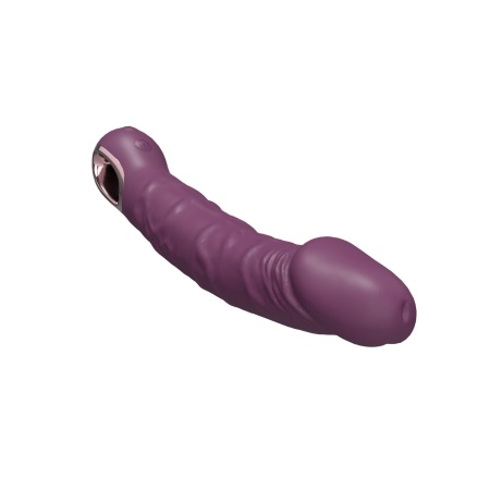 Realistic Vibrator PURPLE - 4