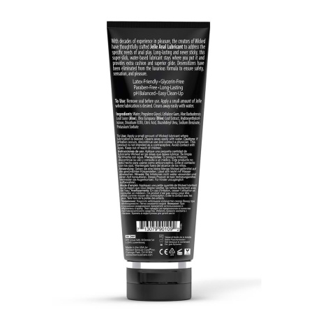 WICKED JELLE ANAL LUBRICANT 240ML - 2
