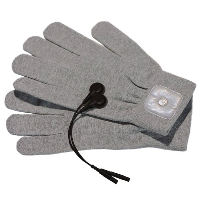 Rękawice elektroprzewodzące Magic Gloves ORION – elektroprzewodzące włókno tekstylne, wtyk 2 mm, rozmiar uniwersalny - 1 2