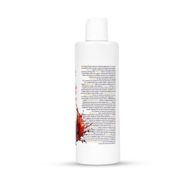 Żel Intymny i Do Masażu 2w1 MyLove Aroma Series Żurawina 300 ml - 5
