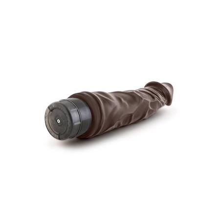 Wibrator realistyczny VIBE 6 Chocolate - regulacja twist-dial, 21,5 cm - 4
