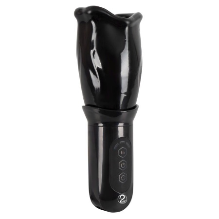 Masturbator obrotowy STROKER Rotating z rękawem TPE, 4 tryby obrotu, 21,2 cm - 3