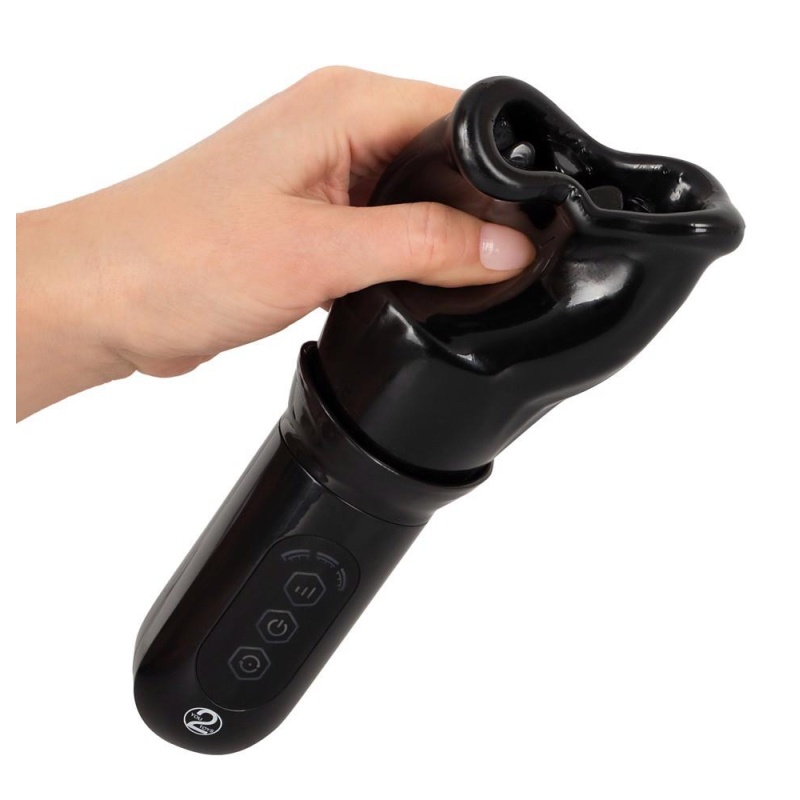 Masturbator obrotowy STROKER Rotating z rękawem TPE, 4 tryby obrotu, 21,2 cm - 4