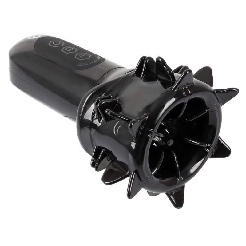Masturbator obrotowy STROKER Rotating z rękawem TPE, 4 tryby obrotu, 21,2 cm - 8