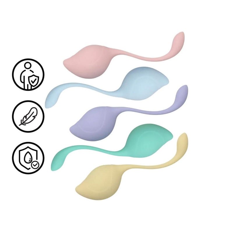 Pelvic Stem Kegel Kit - Multicolor - 7