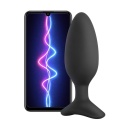 Korek analny Lovense Hush 2 M - wibrujący, sterowany aplikacją Lovense Remote, średnica 44 mm - 1