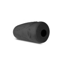Masturbator męski M Elite Platinum Gript Black - silikon platinum-cured, konstrukcja otwarta, 12,7 cm - 3