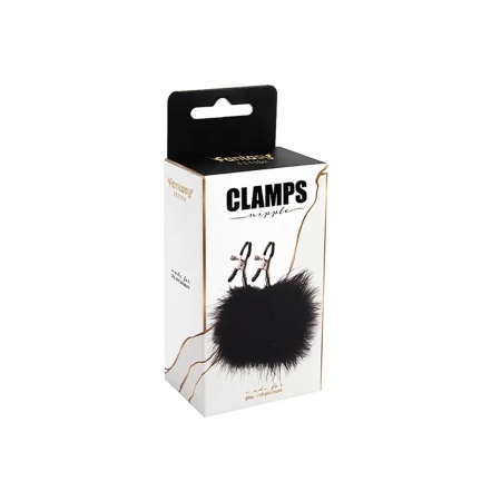 Feather nipple clamps with adjustablepressure, and soft comfortable pads - 3