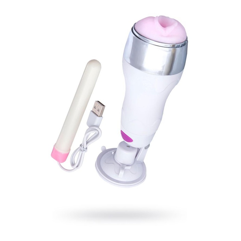 Masturbator Pany 763001 - realistyczny kanał roboczy 17 cm, 12 trybów wibracji i funkcja podgrzewania - 1