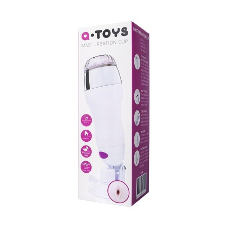Masturbator Pany 763001 - realistyczny kanał roboczy 17 cm, 12 trybów wibracji i funkcja podgrzewania - 7