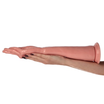 Dildo fistingowe Benamera 40 cm, średnica 7,3 cm, kolor cielisty - 1