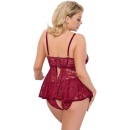 Babydoll red 2XL - 4