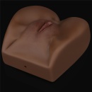 Masturbator Streetgirl's 1 Black – Podwójna stymulacja pochwy i odbytu (19 cm) - 5