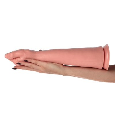 Pięść do fistingowania Sugarloaf 8.8 cm różowa - 1 2