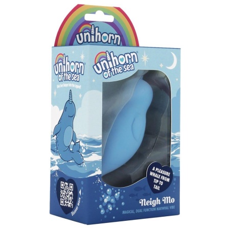 Stymulator łechtaczki Unihorn of the Sea – The Narwhal, dwustronny, 2 silniki, 14,3 cm - 1