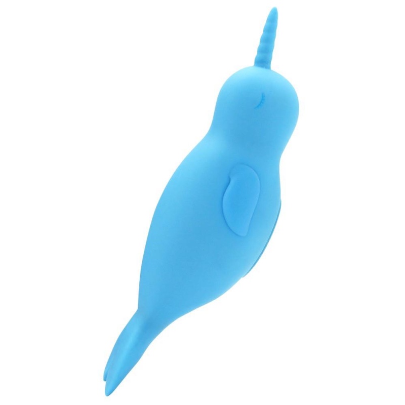 Stymulator łechtaczki Unihorn of the Sea – The Narwhal, dwustronny, 2 silniki, 14,3 cm - 2
