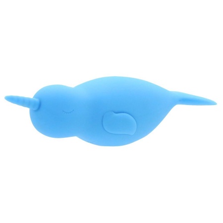 Stymulator łechtaczki Unihorn of the Sea – The Narwhal, dwustronny, 2 silniki, 14,3 cm - 4