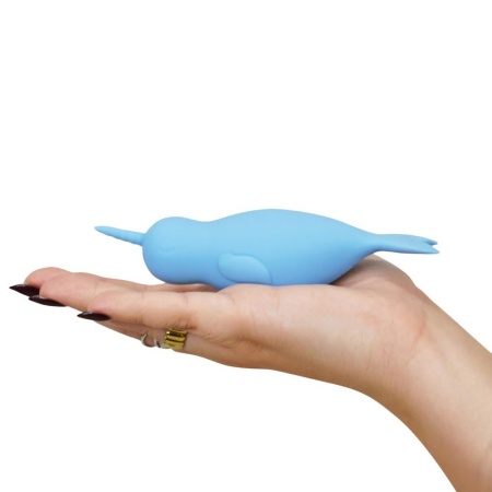 Stymulator łechtaczki Unihorn of the Sea – The Narwhal, dwustronny, 2 silniki, 14,3 cm - 8