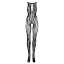 Criss Cross Neck Bodystocking - One Size - 8
