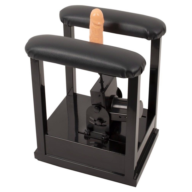 Maszyna do seksu The Banger Sit-On-Me — rama siedziskowa z regulacją kąta i długości skoku do 8 cm, wymiary 27 × 36 × 46 cm - 2