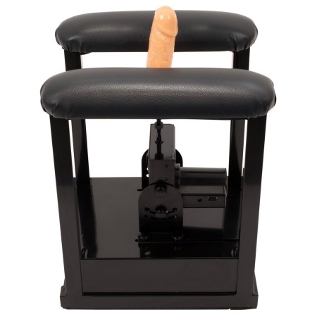 Maszyna do seksu The Banger Sit-On-Me — rama siedziskowa z regulacją kąta i długości skoku do 8 cm, wymiary 27 × 36 × 46 cm - 3