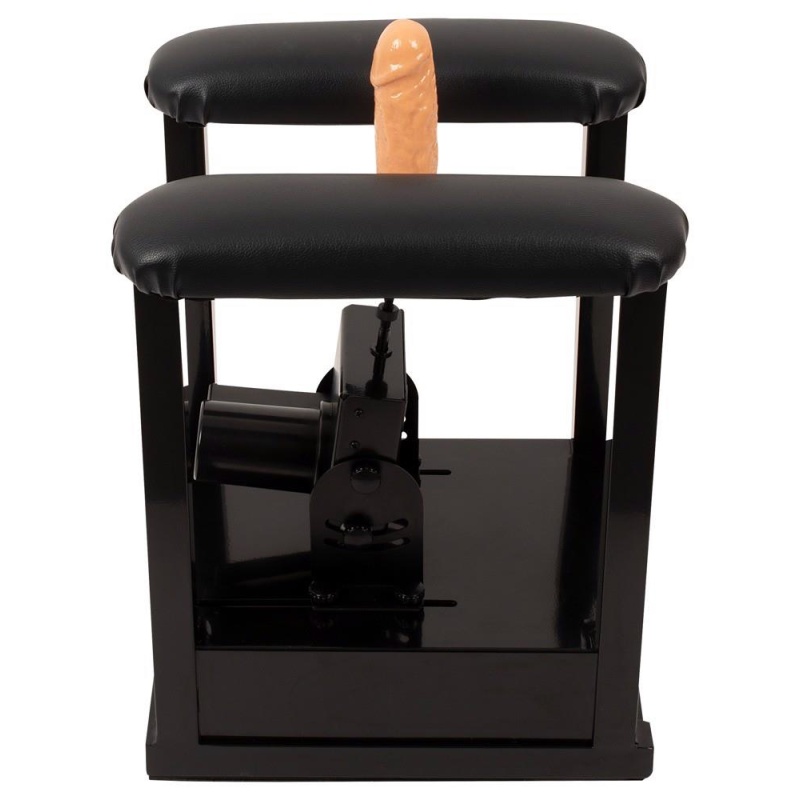 Maszyna do seksu The Banger Sit-On-Me — rama siedziskowa z regulacją kąta i długości skoku do 8 cm, wymiary 27 × 36 × 46 cm - 5