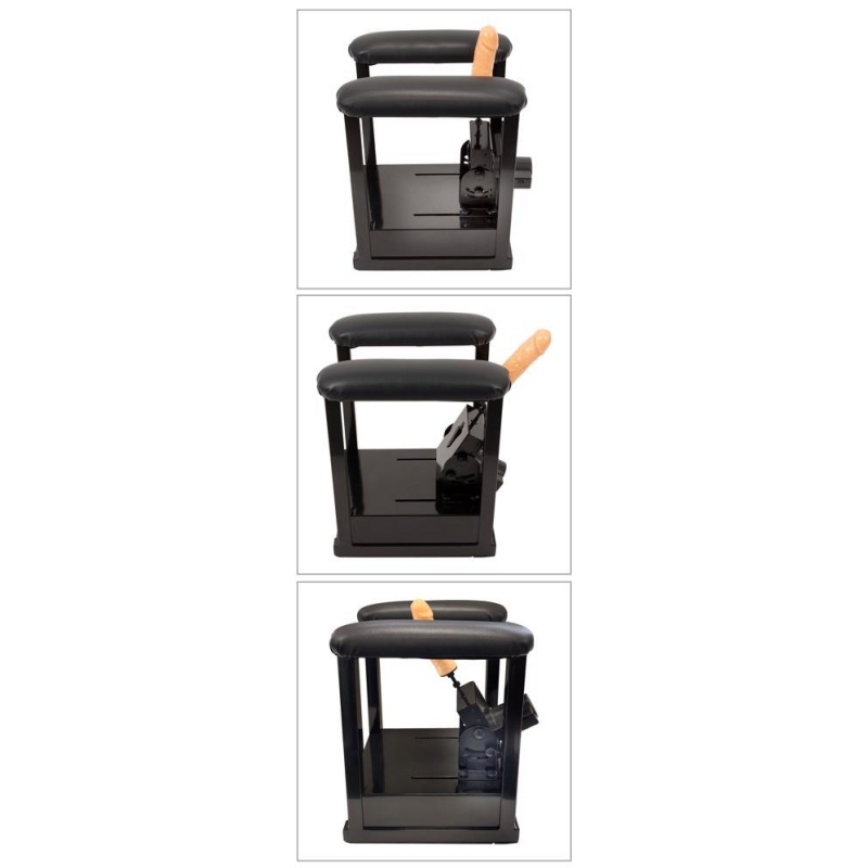 Maszyna do seksu The Banger Sit-On-Me — rama siedziskowa z regulacją kąta i długości skoku do 8 cm, wymiary 27 × 36 × 46 cm - 7