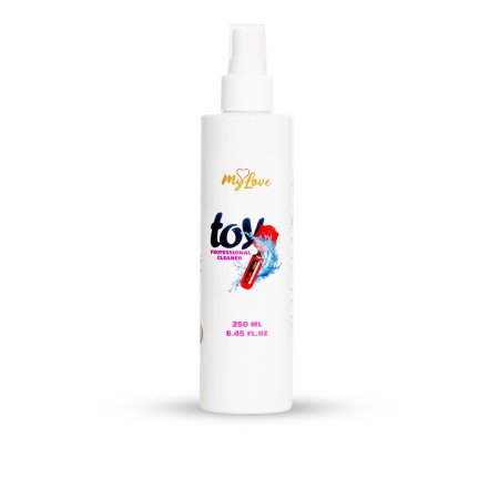 Płyn antybakteryjny do zabawek erotycznych Toy Cleaner Professional 250 ml – bezpieczny dla silikonu, gumy, szkła i metalu - 1