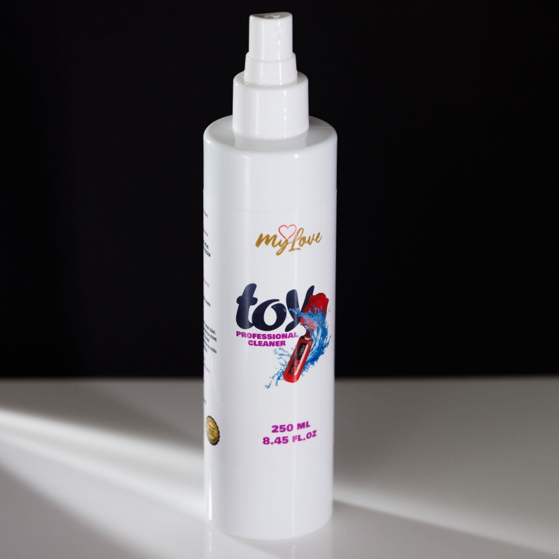 Płyn antybakteryjny do zabawek erotycznych Toy Cleaner Professional 250 ml – bezpieczny dla silikonu, gumy, szkła i metalu - 5