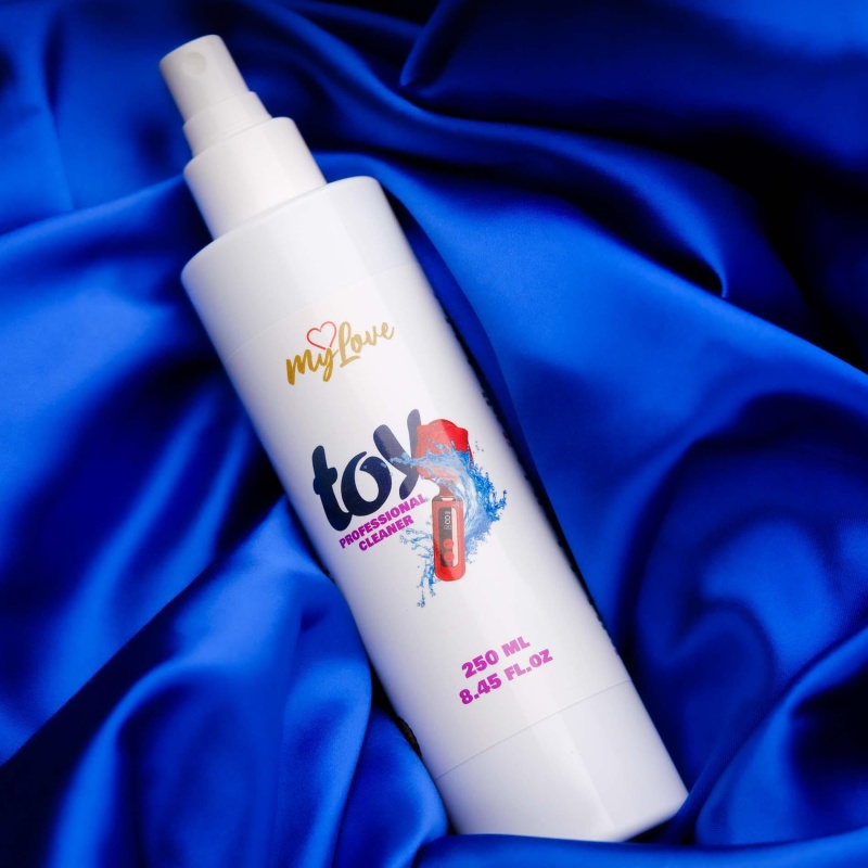 Płyn antybakteryjny do zabawek erotycznych Toy Cleaner Professional 250 ml – bezpieczny dla silikonu, gumy, szkła i metalu - 6