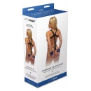 WHIPSMART DIAMOND WRISTRAINT HARNESS WITH CUFFS BLUE - 1
