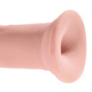 Dildo KCP 9 Triple Density Cock – trójgęstościowa konstrukcja z twardym rdzeniem, miękką powłoką TPE i przyssawką, długość 26,7 - 6