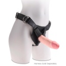 Dildo KCP 9 Triple Density Cock – trójgęstościowa konstrukcja z twardym rdzeniem, miękką powłoką TPE i przyssawką, długość 26,7 - 7