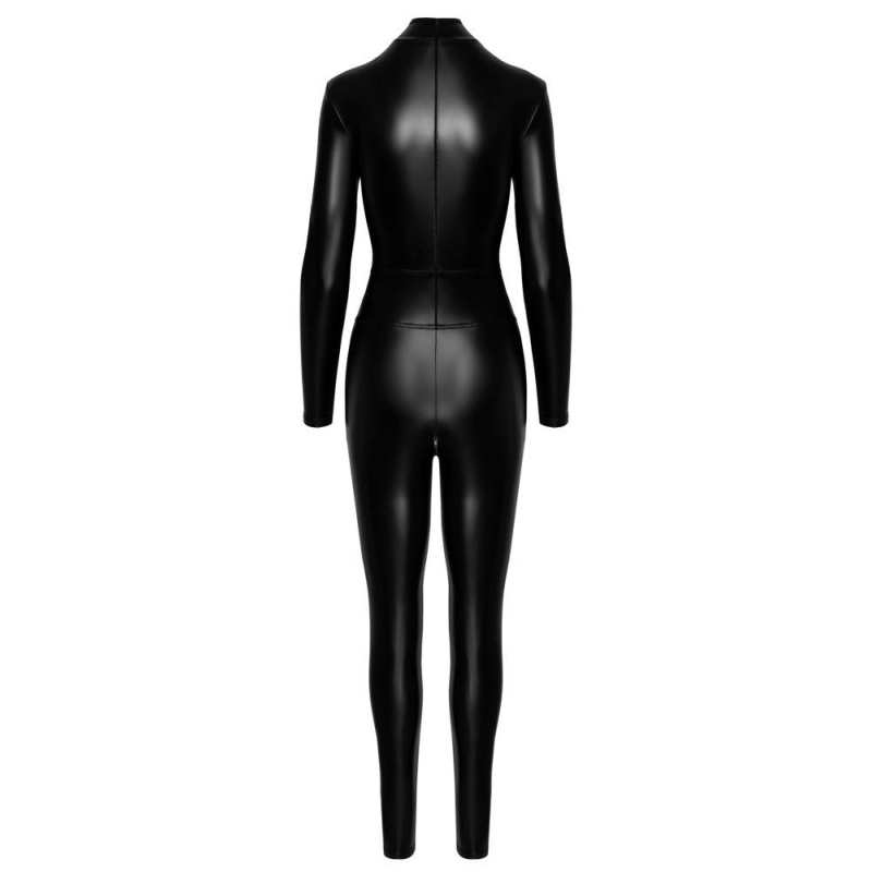 Noir Jumpsuit Zip XL - 7