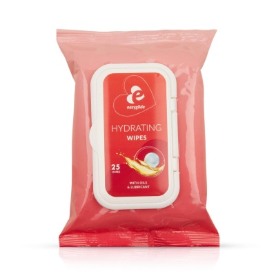 EasyGlide - Hydrating Wipes with Lubricant and Oils 25 wipes - 1
