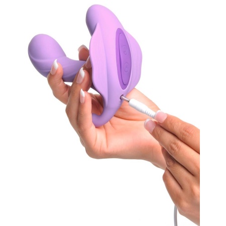 Stymulator G-Spot Stimulate-Her — 20 trybów, ogrzewanie do 40°C, pilot bezprzewodowy, wał 11,4 cm - 8