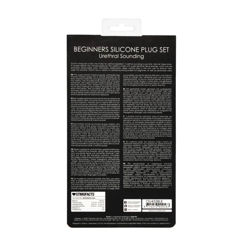 Silicone Beginners Plug Set - 3