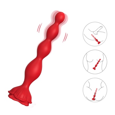 Rosestick Red, 9 vibration functions - 1 2