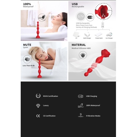 Rosestick Red, 9 vibration functions - 11