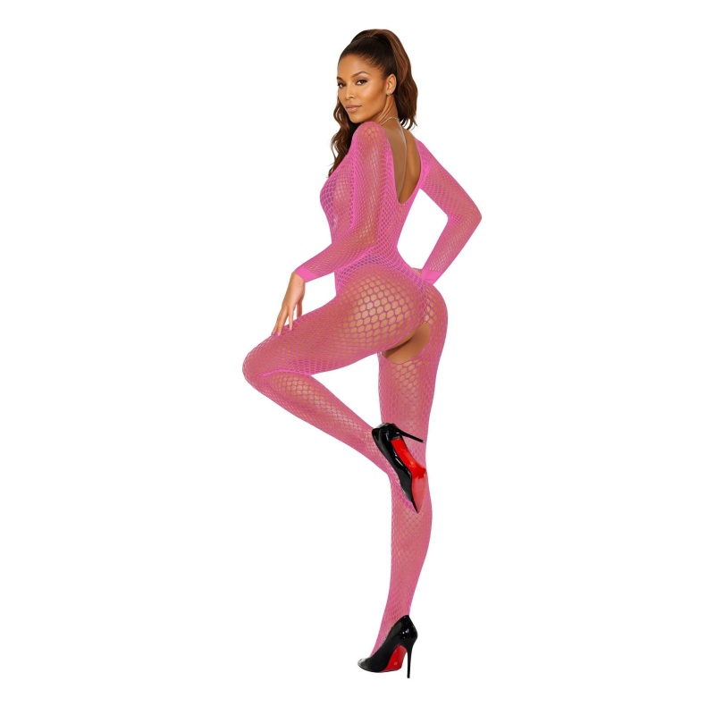 Bodystocking 2061 pink - 2