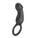 Wibrator Trae black z 7 trybami wibracji, 17,5 cm - 2