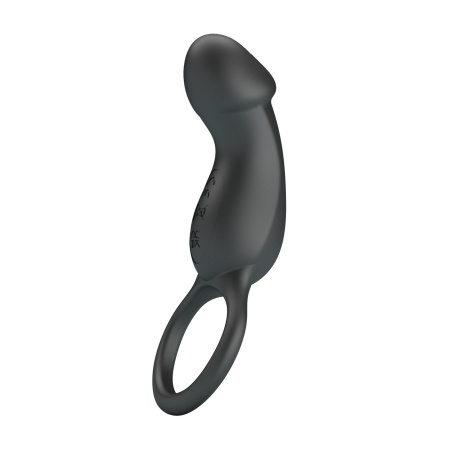 Wibrator Trae black z 7 trybami wibracji, 17,5 cm - 3