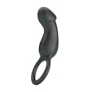 Wibrator Trae black z 7 trybami wibracji, 17,5 cm - 3